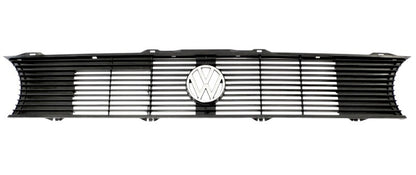 Single Round Early Grill Grille & Emblem 75-84 VW Rabbit Mk1 OEM - 171 853 653 C