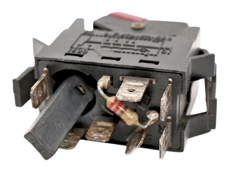 1985 Porsche 944 - Hazard Flasher Switch Button VW89 - Genuine - 133 953 235
