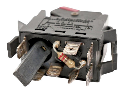 1985 Porsche 944 - Hazard Flasher Switch Button VW89 - Genuine - 133 953 235