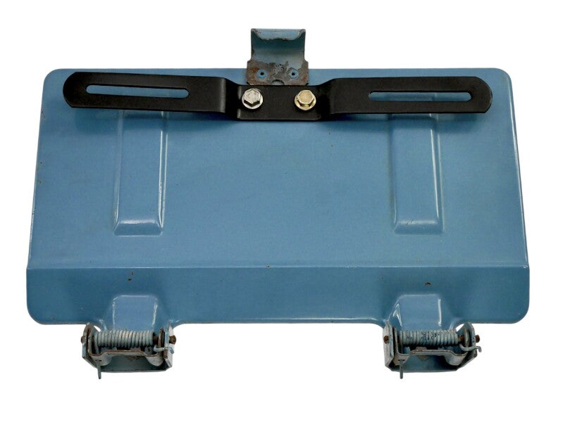 Rear License Plate Oil Filler Flap Door 80-91 VW Vanagon T3 - LH5G Blue - OEM