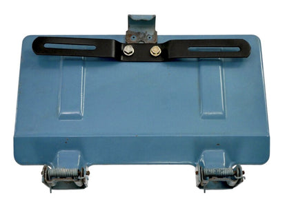Rear License Plate Oil Filler Flap Door 80-91 VW Vanagon T3 - LH5G Blue - OEM
