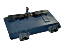 Rear License Plate Oil Filler Flap Door 80-91 VW Vanagon T3 - Blue - Genuine OEM