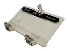 Rear License Plate Oil Filler Flap Door 80-91 VW Vanagon T3 - White - OEM
