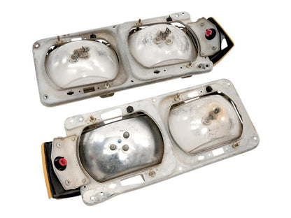 Headlight Head Light Lamp Brackets Housing Adjusters 80-84 VW Jetta Mk1 - OEM