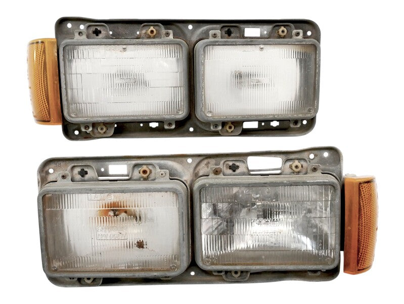 Headlight Head Light Lamp Brackets Housing Adjusters 80-84 VW Jetta Mk1 - OEM