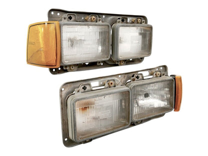 Headlight Head Light Lamp Brackets Housing Adjusters 80-84 VW Jetta Mk1 - OEM