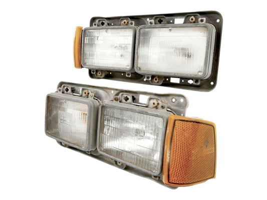 Headlight Head Light Lamp Brackets Housing Adjusters 80-84 VW Jetta Mk1 - OEM