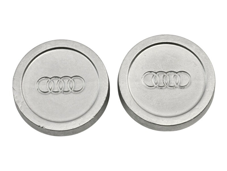 2x Wheel Center Hub Cap Audi 4000 - Genuine OEM - 811 601 165