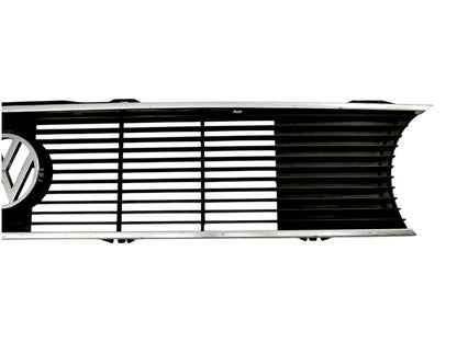 Single Round Early Grill Grille & Emblem 75-84 VW Rabbit Mk1 OEM - 171 853 653 D