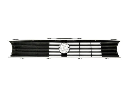 Single Round Early Grill Grille & Emblem 75-84 VW Rabbit Mk1 OEM - 171 853 653 D