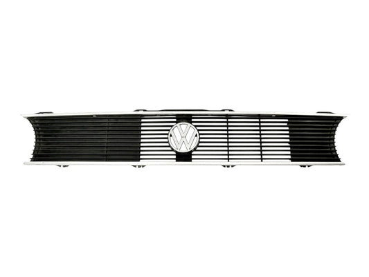Single Round Early Grill Grille & Emblem 75-84 VW Rabbit Mk1 OEM - 171 853 653 D