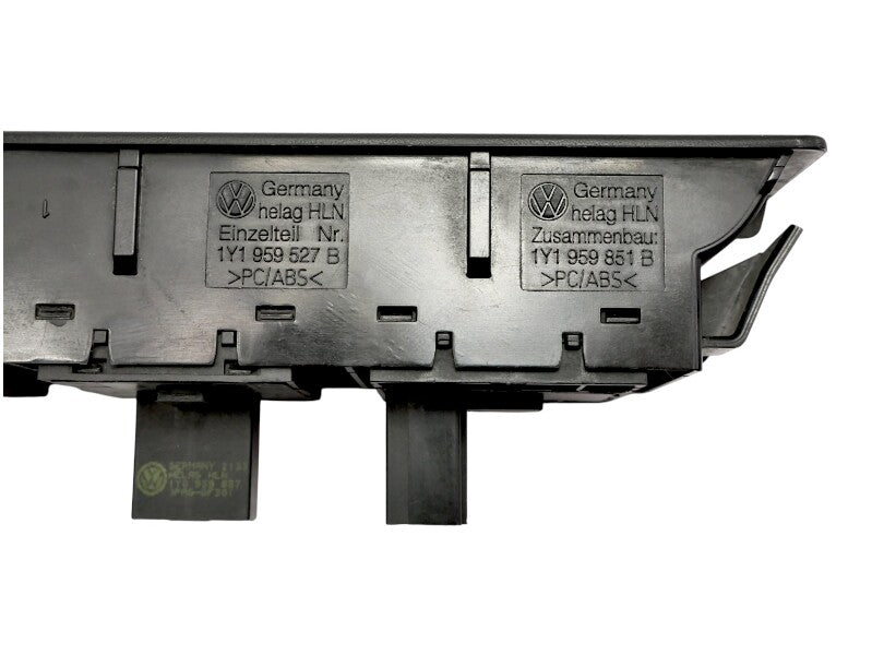 LH Master Window Switch 03-10 VW Beetle Convertible Genuine OEM - 1Y1 959 527 B