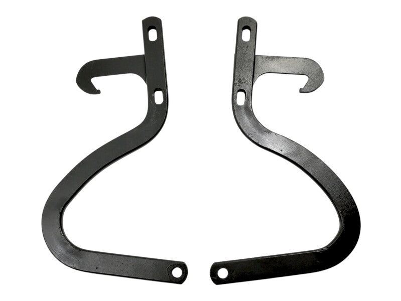 Hood Hinges Set 75-92 VW Rabbit Jetta Golf GTI MK1 MK2 Black - 175 823 301 & 302