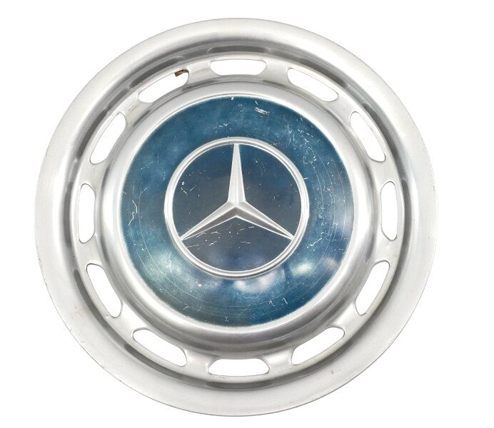 Vintage 14" Mercedes Hub Cap Wheel Cover Set W114 W115 W123 R107 W108 - Genuine