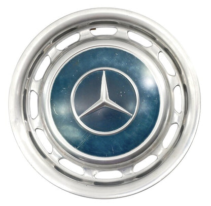 Vintage 14" Mercedes Hub Cap Wheel Cover Set W114 W115 W123 R107 W108 - Genuine