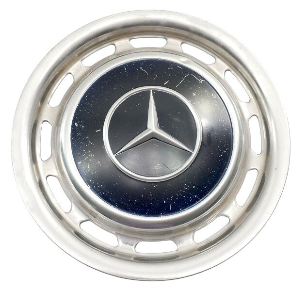 Vintage 14" Mercedes Hub Cap Wheel Cover Set W114 W115 W123 R107 W108 Dark Blue