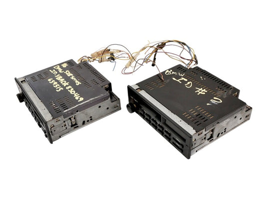 2x Cassette Tape Player Radio Head Unitw BMW E30 E28 E24 E23 - Genuine - CM5905