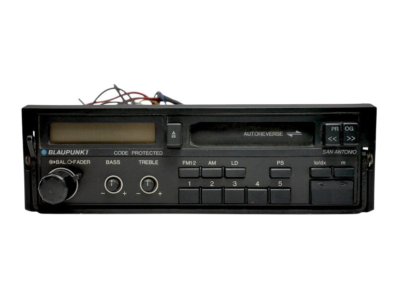 Blaupunkt San Antonio Old School Vintage Tape Cassette Radio Head Unit