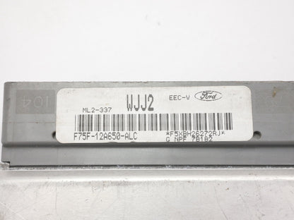 ECU ECM Engine Computer Module 1997 Ford F-150 4.6 - Genuine - F75F-12A650-ALC