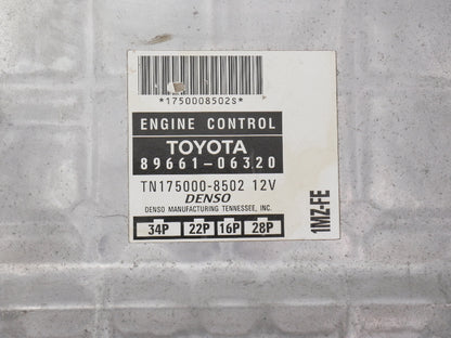 ECU ECM Engine Computer 97 Toyota Camry Lexus ES300 V6 - Genuine - 89661-06320