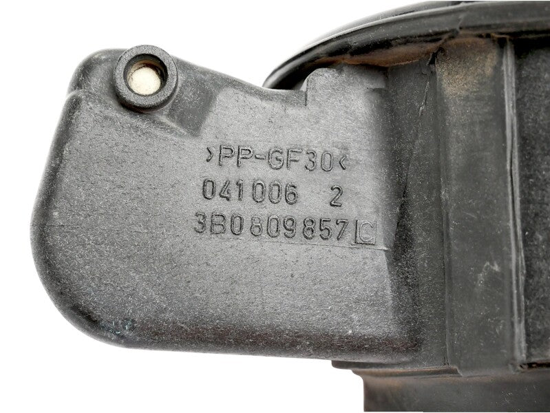 Gas Fuel Door Lid Flap Assembly 98-01 VW Passat B5 - LC9Z Black - 3B0 809 857 C