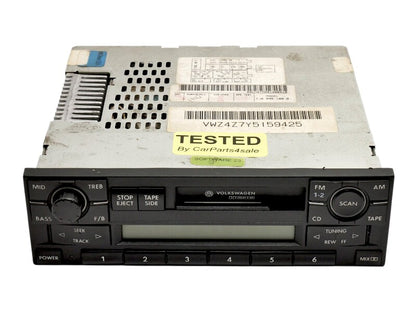 Premium 5 Radio Head Unit VW Jetta Golf Cabrio Passat MK4 B5 OEM - 1J0 035 180 B