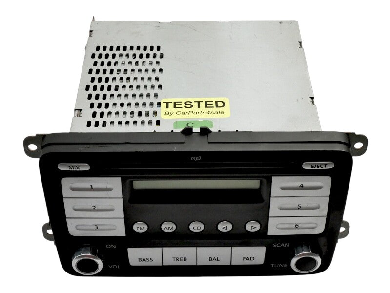 Premium 7 Radio CD Player 06-10 VW Jetta Rabbit MK5 Head Unit OEM 1K0 035 161 D