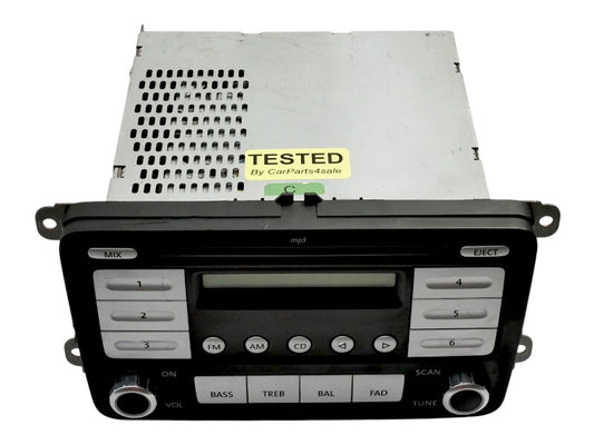 Premium 7 Radio CD Player 06-10 VW Jetta Rabbit MK5 Head Unit OEM 1K0 035 161 D