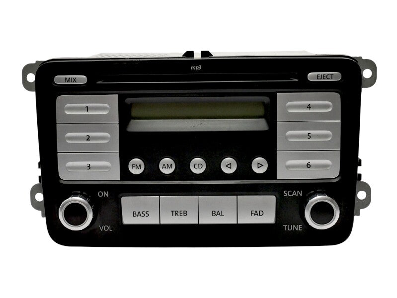 Premium 7 Radio CD Player 06-10 VW Jetta Rabbit MK5 Head Unit OEM 1K0 035 161 D