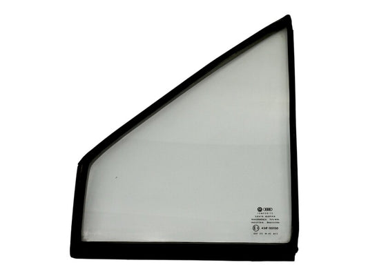 LH Front Door Quarter Window Glass 87-93 VW Fox 2DR - Genuine - 300 845 117.1