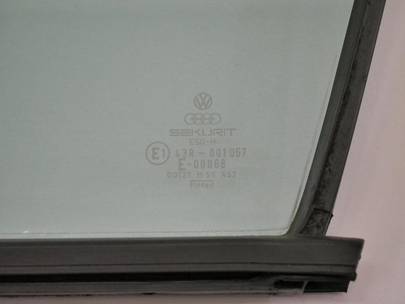 LH Front Door Quarter Window Side Exterior Glass & Seal 82-88 VW Scirocco MK2