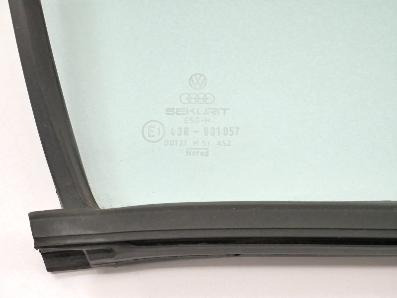 RH Front Door Quarter Window Side Exterior Glass & Seal 82-88 VW Scirocco MK2
