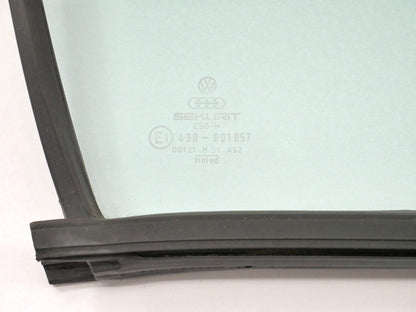 RH Front Door Quarter Window Side Exterior Glass & Seal 82-88 VW Scirocco MK2
