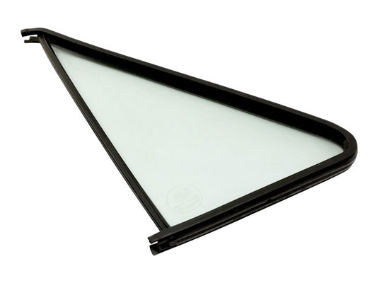 LH Door Solid Non-Vent Quarter Side Window Glass 80-91 VW Vanagon T3 - OEM