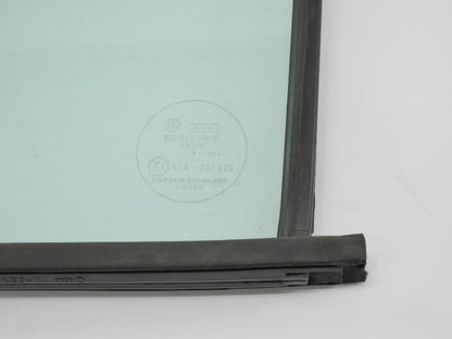 LH Door Solid Non-Vent Quarter Side Window Glass 80-91 VW Vanagon T3 - OEM