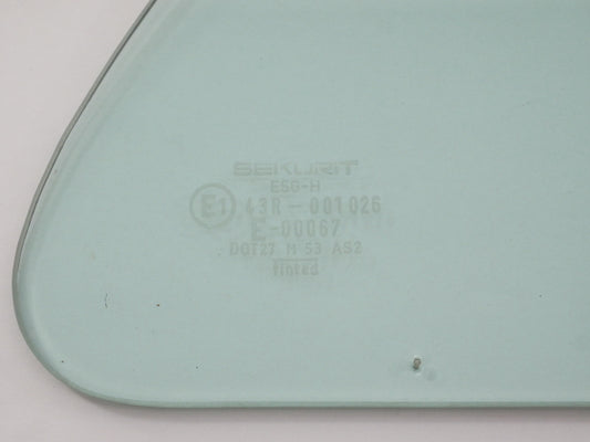 LH Door Vent Quarter Side Window Glass 80-91 VW Vanagon T3 - Genuine OEM