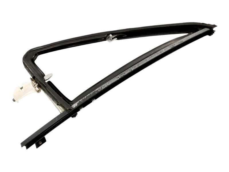 LH Vent Quarter Window Glass Frame & Seal 75-84 VW Rabbit MK1 OEM - 171 837 455