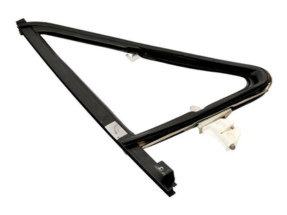 LH Vent Quarter Window Glass Frame & Seal 75-84 VW Rabbit MK1 OEM - 171 837 455