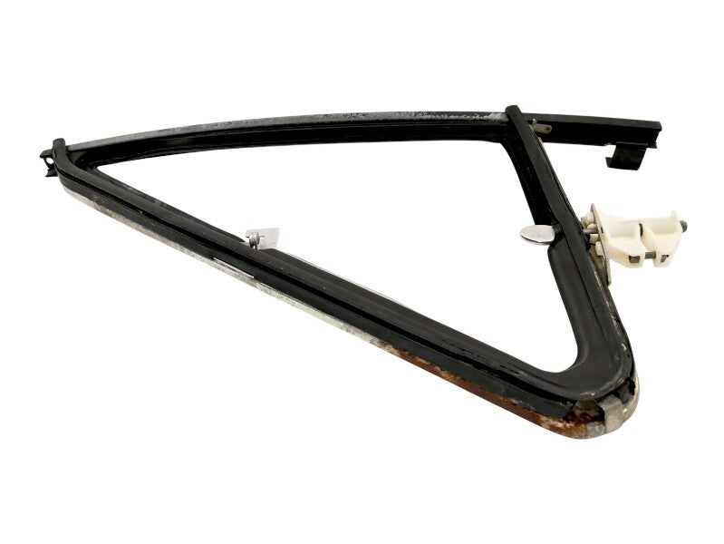 LH Vent Quarter Window Glass Frame & Seal 75-84 VW Rabbit MK1 OEM - 171 837 455