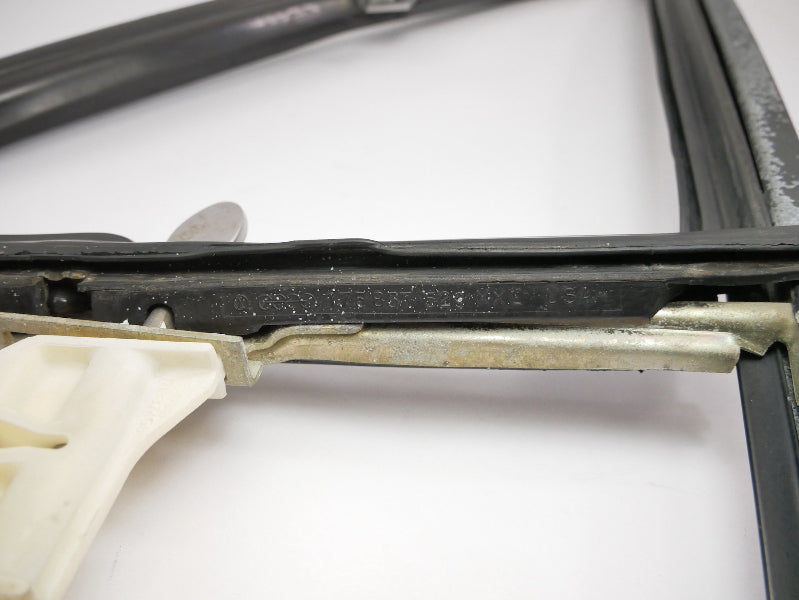 LH Vent Quarter Window Glass Frame & Seal 75-84 VW Rabbit MK1 OEM - 171 837 455