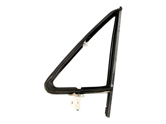 LH Vent Quarter Window Glass Frame & Seal 75-84 VW Rabbit MK1 OEM - 171 837 455