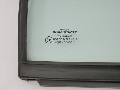 RH Front Door Corner Window Side Exterior Glass & Seal 83-88 VW Quantum
