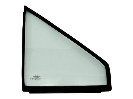 RH Front Door Corner Window Side Exterior Glass & Seal 83-88 VW Quantum