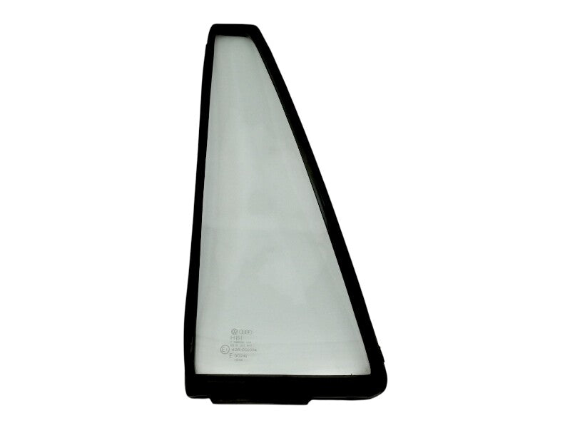 LH Rear Door Corner Window Side Exterior Glass & Seal 82-88 VW Quantum