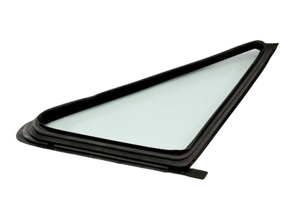 LH Rear Corner Quarter Window Side Exterior Glass & Seal 83-88 VW Quantum Sedan