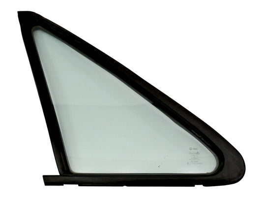 LH Rear Corner Quarter Window Side Exterior Glass & Seal 83-88 VW Quantum Sedan