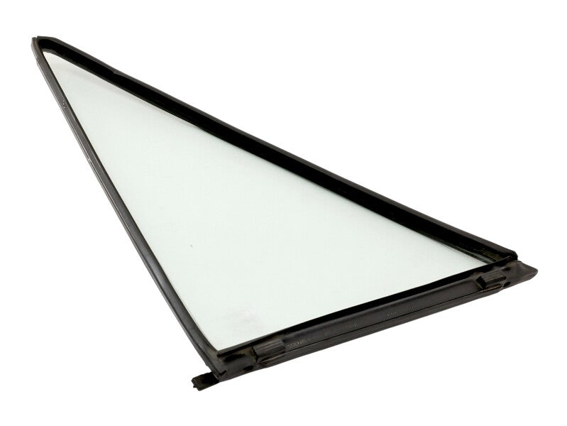 RH Rear Door Corner Window Exterior Glass & Seal 74-81 VW Dasher & Audi Fox