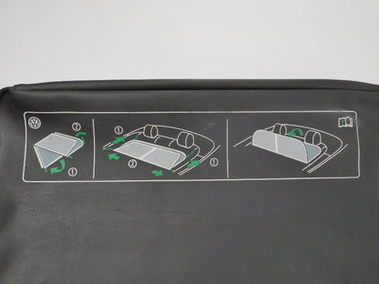 Wind Screen Air Deflector 07-16 VW Eos Convertible - Genuine - 1Q0 862 951 F