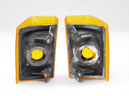 Turn Signal Corner Light Lamp Set 81-84 VW Rabbit MK1 Genuine 175 953 050 / 049