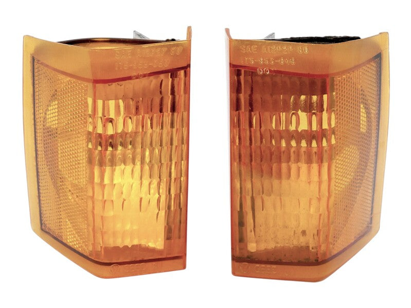Turn Signal Corner Light Lamp Set 81-84 VW Rabbit MK1 Genuine 175 953 050 / 049